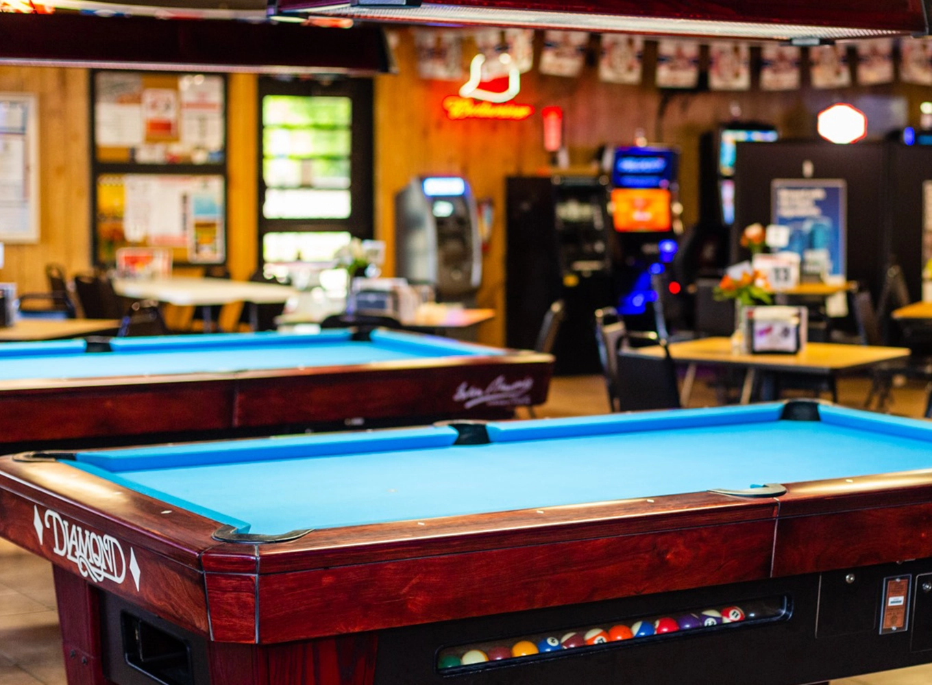 Billiards Table for Games of Pool in Decatur illinois